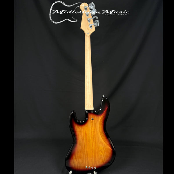 Lakland Skyline JO-04R AKA 44-60 - B-Stock - 4-String Bass Guitar - 3 Tone Sunburst Gloss Finish