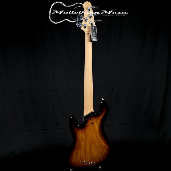 Lakland Skyline JO-05R - AKA 55-60 - 5-String Bass Guitar - 3 Tone Sunburst Gloss Finish