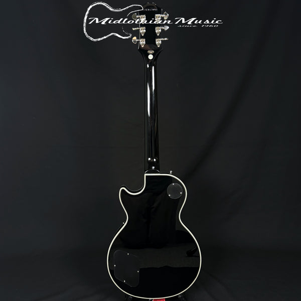 Epiphone - Les Paul Custom - Limited-Edition Electric Guitar - Silver Burst Gloss Finish USED