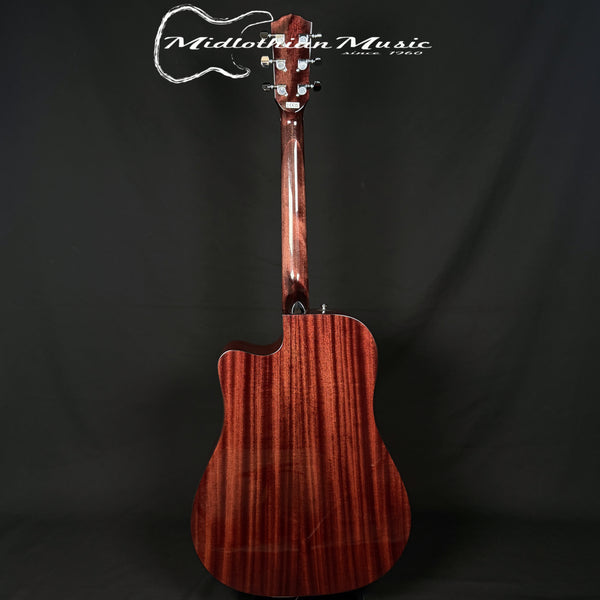 Fender CD-140SCE All Mahogany Acoustic/Electric Guitar w/Case - Natural Gloss Finish