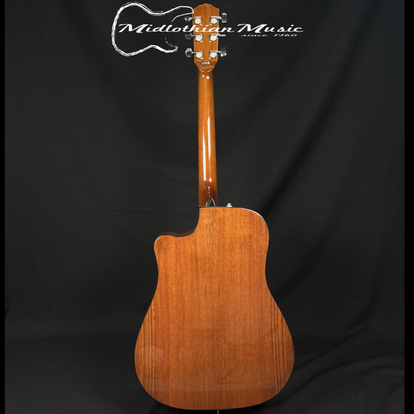 Fender - CD-140SCE Acoustic/Electric Guitar - w/Free Case! Sunburst Gloss Finish