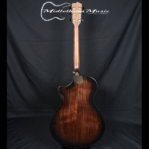 Breedlove - Organic Performer Pro Dreadnought Concerto CE Acoustic-Electric Guitar w/Case - Aged Toner & Suede Burst Back Finish