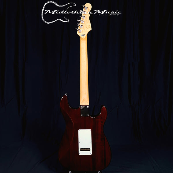 G&L Tribute Series - S500 - Left Handed Electric Guitar - 3-Tone Tobacco Sunburst Gloss Finish