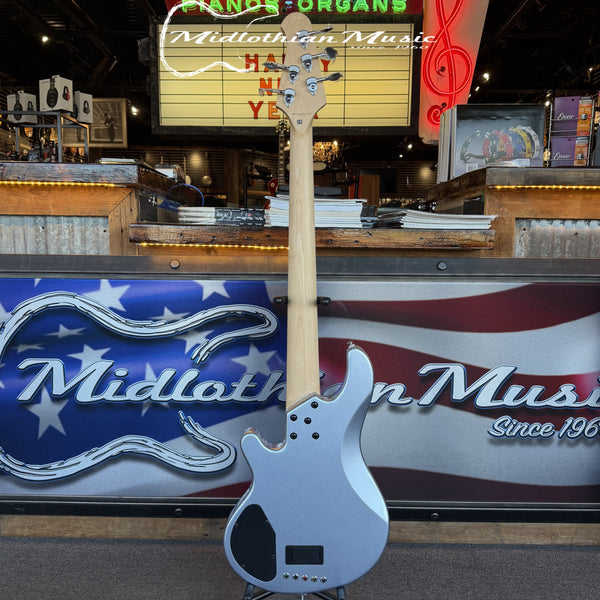 Lakland Skyline 55-02 Custom - 5-String Bass Guitar - Ice Blue Metallic Finish