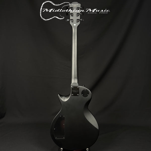 Fesley - Les Paul Style Electric Guitar - Matte Camo Finish (Supports Guitars 4 Vets!) USED