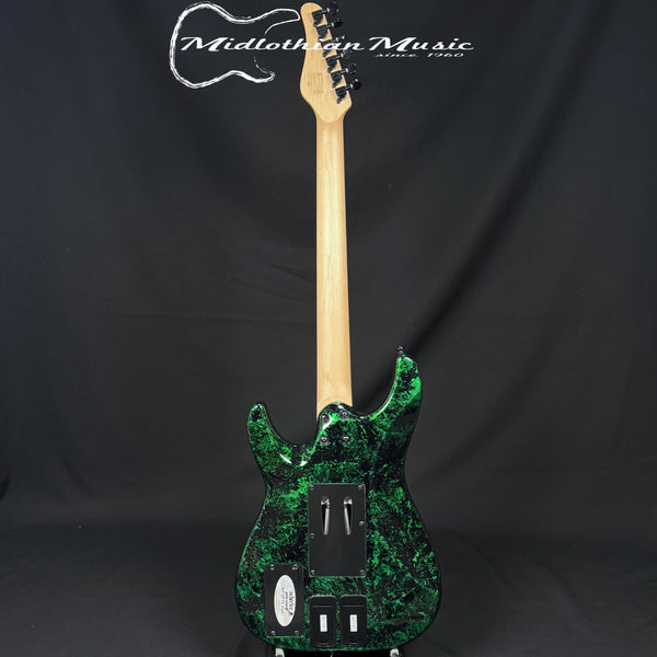 Schecter - Sun Valley Super Shredder FR-S (Floyd Rose & Sustaniac) - Green Reign Gloss Finish