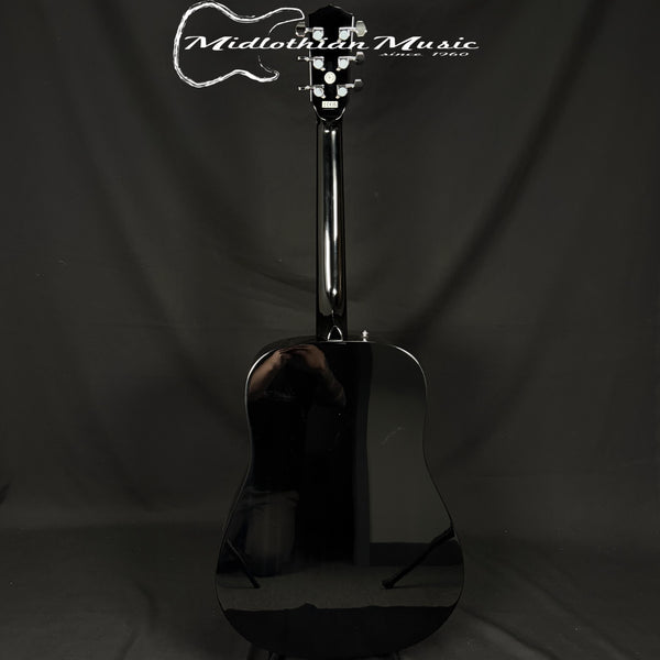 Fender CD-60 Acoustic Dreadnought V3 w/Case - Black Gloss Finish