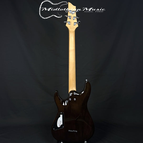 Schecter - C-6 Plus Electric Guitar - Charcoal Burst Finish - Unique Stunning Pattern!