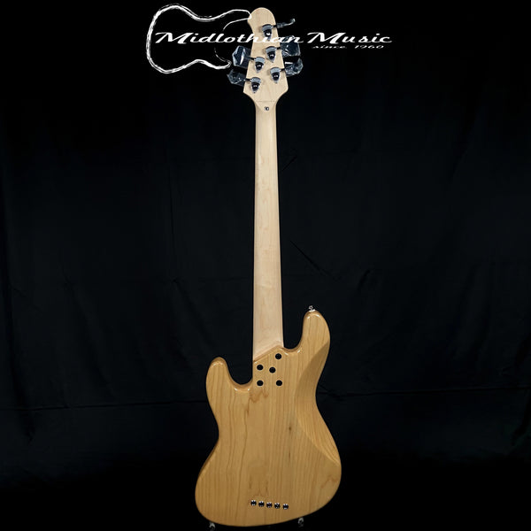 Lakland Skyline JO-05M - AKA 55-60 - 5-String Bass Guitar - Natural Gloss Finish