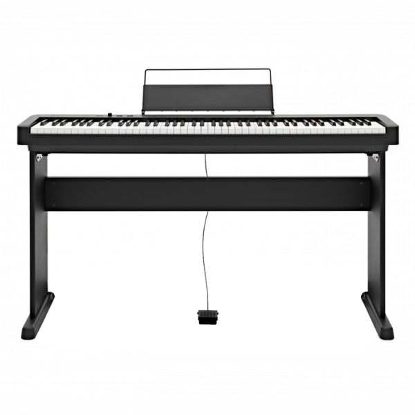 Casio CDP-S360 88-Key Compact Digital Piano w/CS-46P Wooden Stand Bundle - Black Finish