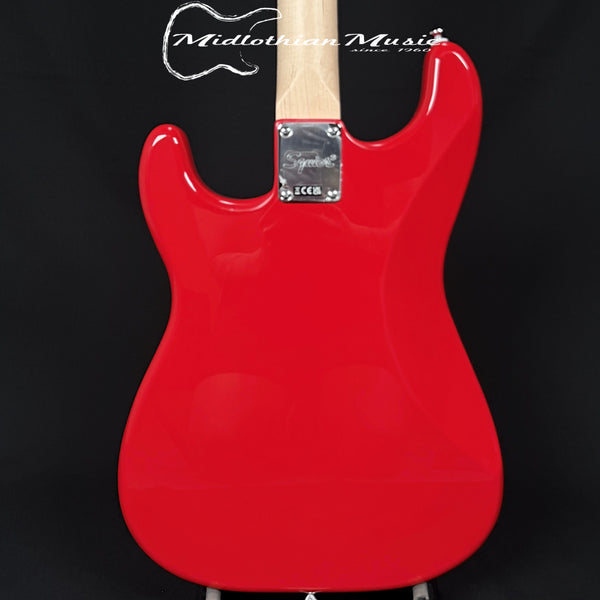 Fender - Squier Sonic Stratocaster HT (Hard Tail) Electric Guitar - Tornio Red Gloss Finish