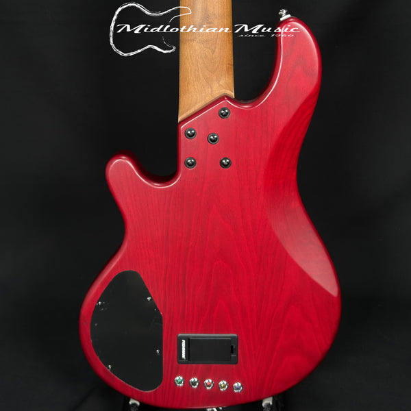 Lakland Skyline 55-02 Deluxe 5-String Bass - Quilted Satin Cherry Sunburst (210911284)