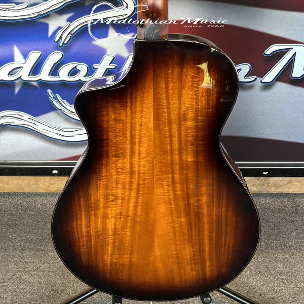 Breedlove - ECO Pursuit Exotic S KOA - Concert CE - Acoustic-Electric Guitar - Edgeburst Gloss Finish