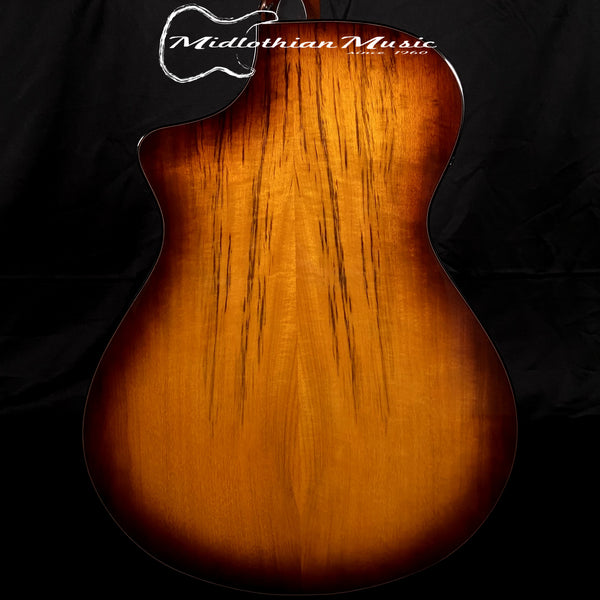Breedlove ECO Pursuit Exotic S Concert CE Acoustic-Electric Guitar - Tiger's Eye Myrtlewood Gloss Finish