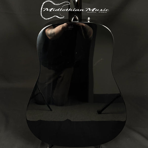 Fender CD-60 Acoustic Dreadnought V3 w/Case - Black Gloss Finish