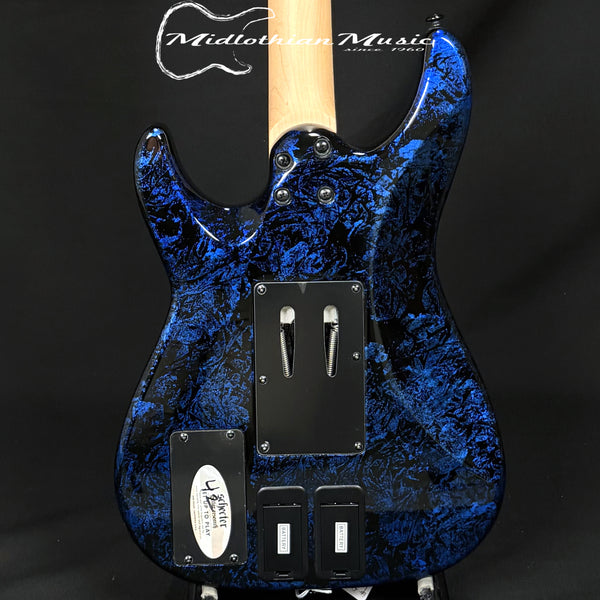 Schecter - Sun Valley Super Shredder - FR-S (Floyd Rose & Sustaniac) Electric Guitar - Blue Reign Gloss Finish