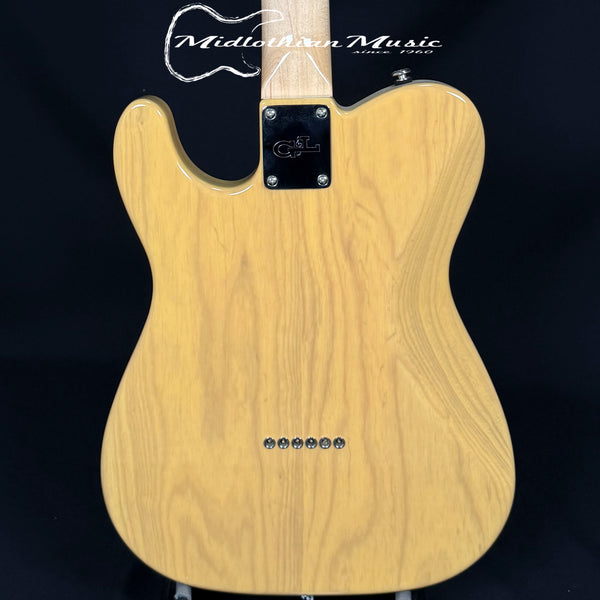 G&L USA ASAT Classic Bluesboy Custom Electric Guitar - Butterscotch Blonde Finish w/Case