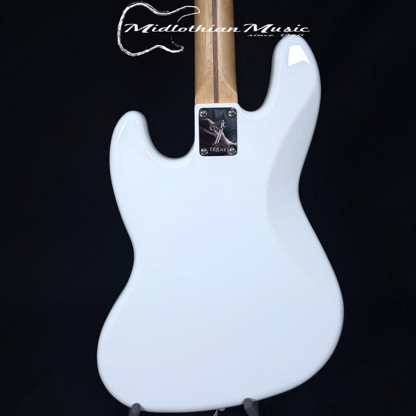 Fender 2024 MIM - 4-String Player Jazz Bass - White Gloss Finish USED