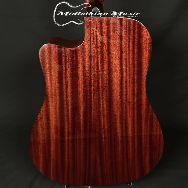 Fender CD-140SCE All Mahogany Acoustic/Electric Guitar w/Case - Natural Gloss Finish