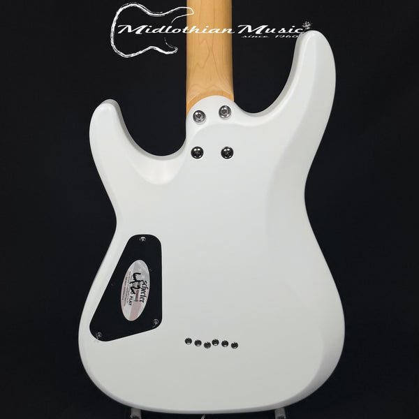 Schecter - C-6 Deluxe Electric Guitar - Satin White Finish
