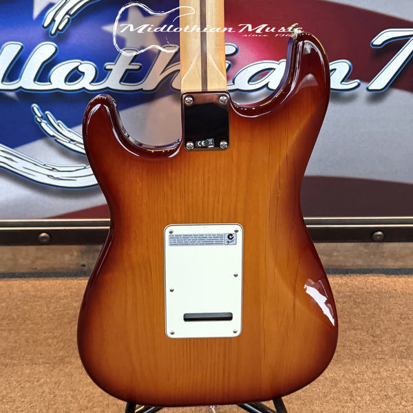Fender - 2014 Deluxe Stratocaster Plus Top HSS + IOS Connectivity w/Gig Bag & Cable USED