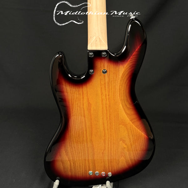 Lakland Skyline JO-04R AKA 44-60 - B-Stock - 4-String Bass Guitar - 3 Tone Sunburst Gloss Finish
