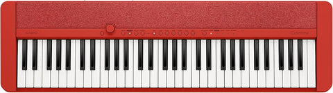 Casio - CT-S1 61-Key Portable Keyboard - Red Finish