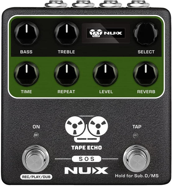 NUX - NDD-7 Tape Echo (Emulator) - Delay Effects Pedal
