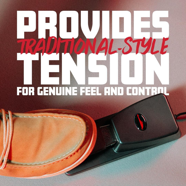 Gator - Traditional Piano-Style Sustain Pedal (For Keyboards/Digital Pianos) - (GFW-KEYSUSTAIN) Black Finish
