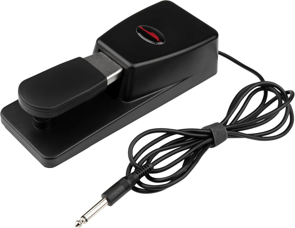 Gator - Traditional Piano-Style Sustain Pedal (For Keyboards/Digital Pianos) - (GFW-KEYSUSTAIN) Black Finish