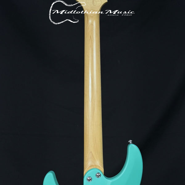 Schecter C-6 Deluxe - 6-String Electric Guitar - Satin Aqua Finish USED