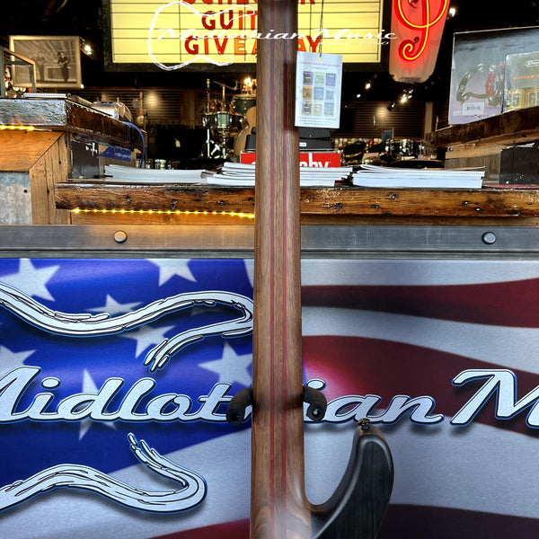 Schecter - Charles Berthoud - CB-5 - 5-String Active Bass Guitar - See Through Black Satin Finish