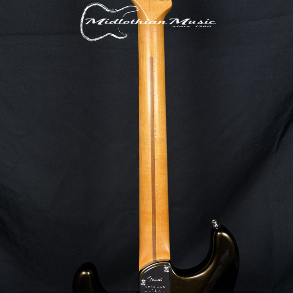 Fender American Ultra II Stratocaster HSS Electric Guitar - Texas Tea & Ebony Fingerboard w/Case USED