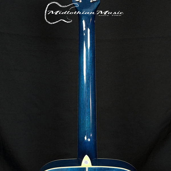 Oscar Schmidt - OG2 Dreadnought 6-String Acoustic Guitar - Blue Finish