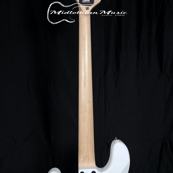 Lakland Skyline 44-64 Custom PJ - 4-String Bass - White Gloss w/Tortoise Pickguard w/FREE GATOR GIG BAG!