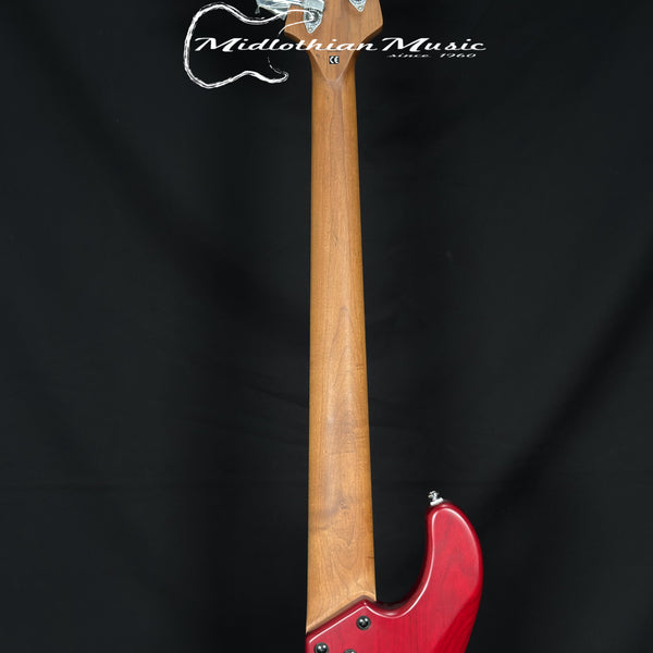 Lakland Skyline 55-02 Deluxe 5-String Bass - Quilted Satin Cherry Sunburst (210911284)