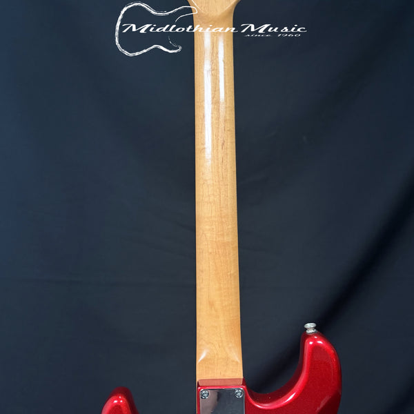 Austin - Strat Style 6-String Electric Guitar - Candy Apple Red Gloss Finish USED