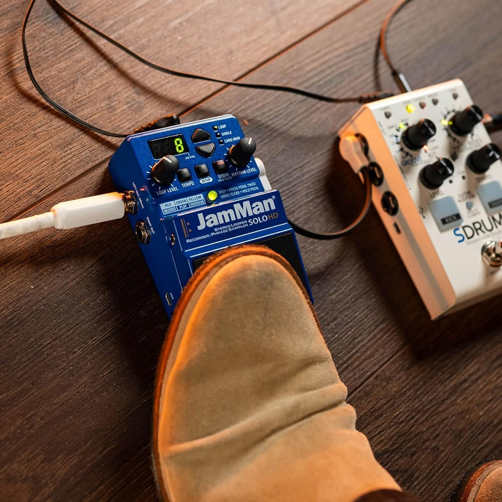 digitech jamman stereo looper pedal DigiTech - JamMan - Solo HD Stereo Looper Pedal