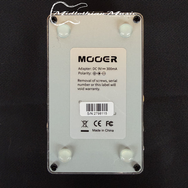 Mooer Drummer X2 - Drum Effect Pedal w/Power Supply & USB Cables USED