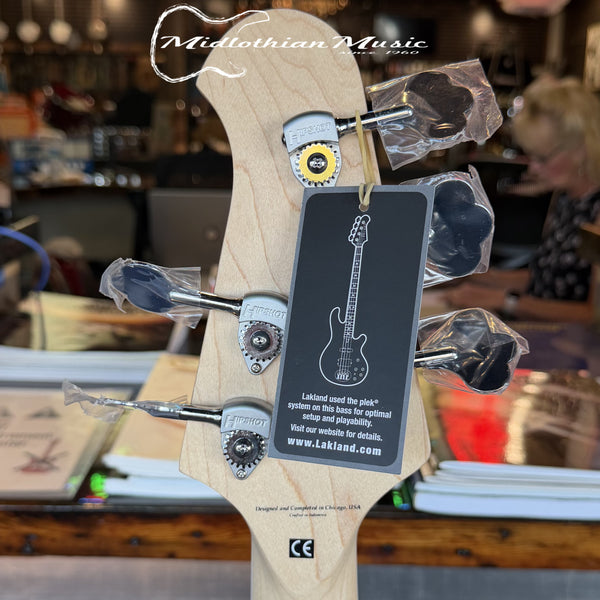 Lakland Skyline Darryl Jones DJ-5 - 5-String Bass Guitar - Lake Placid Blue Finish w/FREE GATOR GIG BAG