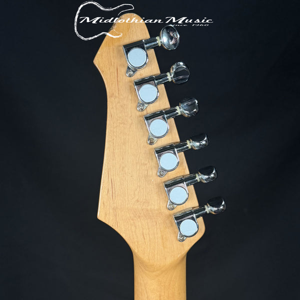 Austin - Strat Style 6-String Electric Guitar - Candy Apple Red Gloss Finish USED