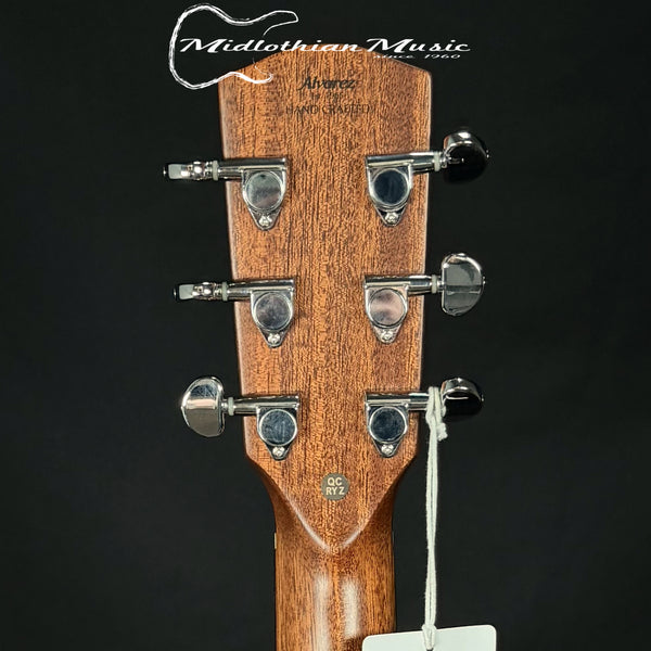 Alvarez AD60 - Herringbone Dreadnought Acoustic Guitar - Natural Gloss Finish