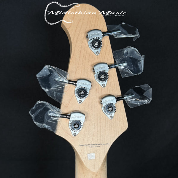 Lakland Skyline 55-02 Custom - 5-String Bass Guitar - Ice Blue Metallic Finish