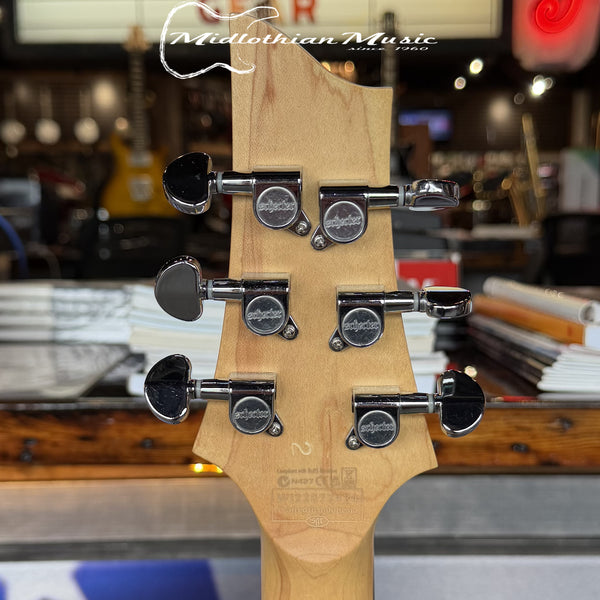 Schecter C-6 Deluxe - 6-String Electric Guitar - Satin Aqua Finish USED