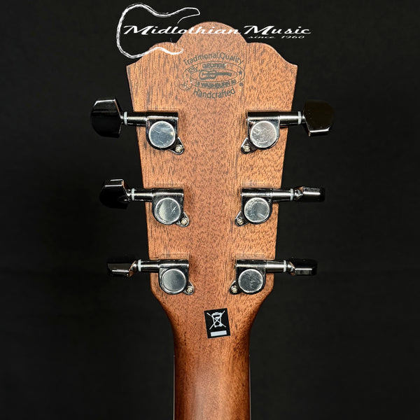 Washburn HD10S - Heritage Series - Dreadnought 6-String Acoustic Guitar - Natural Gloss Finish