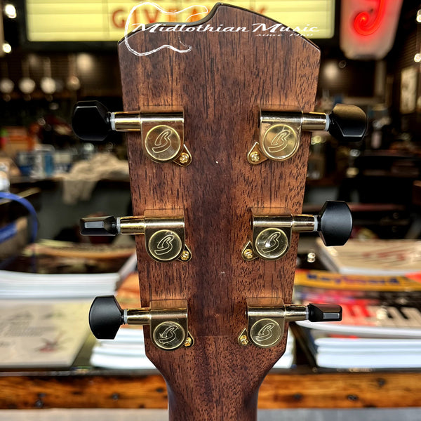 Breedlove - Organic Performer Pro Dreadnought Concerto CE Acoustic-Electric Guitar w/Case - Aged Toner & Suede Burst Back Finish