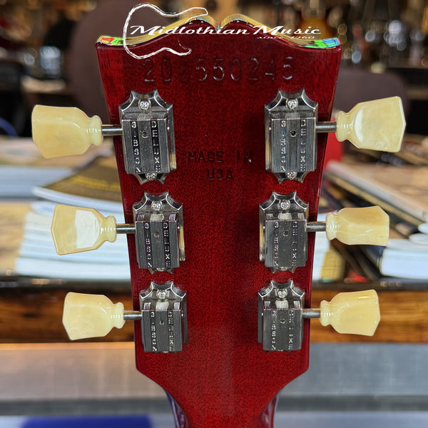 Gibson 2025 Les Paul Standard - 50s Plain Top - Dark Cherry Sunburst w/Case USED