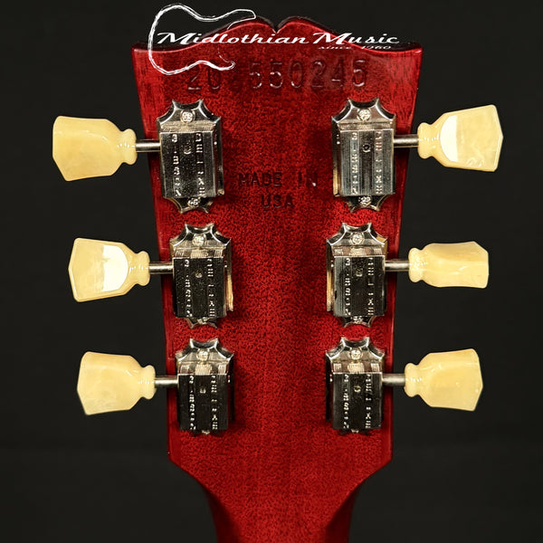 Gibson 2025 Les Paul Standard - 50s Plain Top - Dark Cherry Sunburst w/Case USED