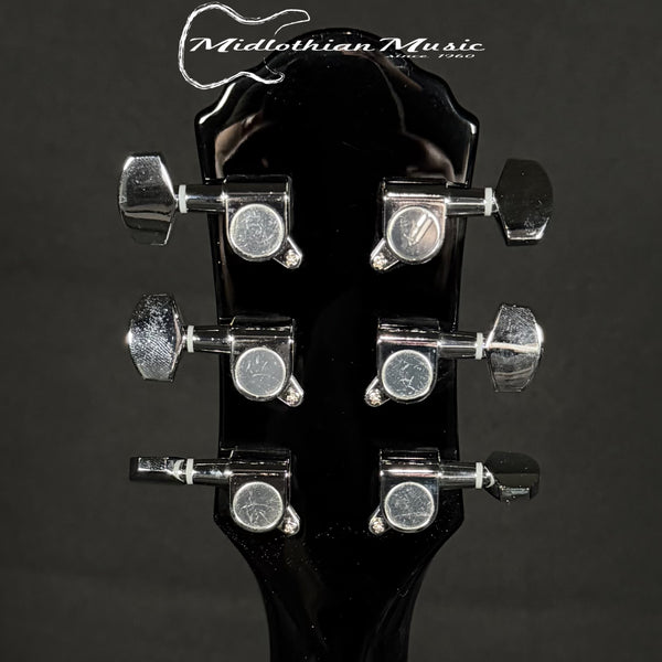 Oscar Schmidt - OG1B-A 3/4 Dreadnought Acoustic Guitar - Black Gloss Finish