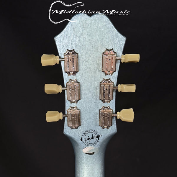 Epiphone - ES-339 Pro Semi-Hollow - Limited Edition Custom Shop Electric Guitar - Pelham Blue Gloss Finish USED